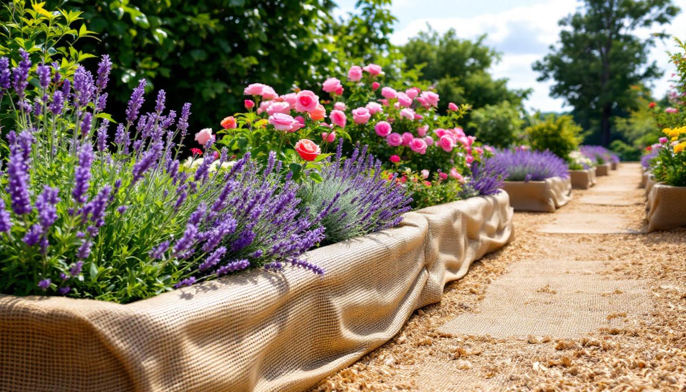 découvrez comment la toile de paillage tissée améliore la santé de vos jardins en réduisant les mauvaises herbes, en conservant l'humidité du sol et en facilitant l'entretien.