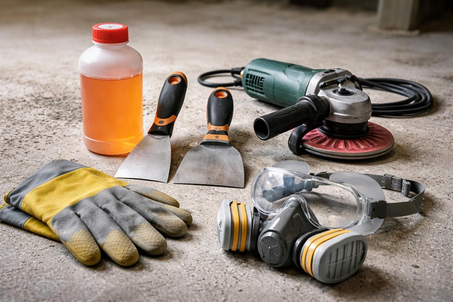 découvrez les outils incontournables pour un décapage de peinture sur béton efficace et réussi. guide complet pour préparer et restaurer vos surfaces en toute facilité.