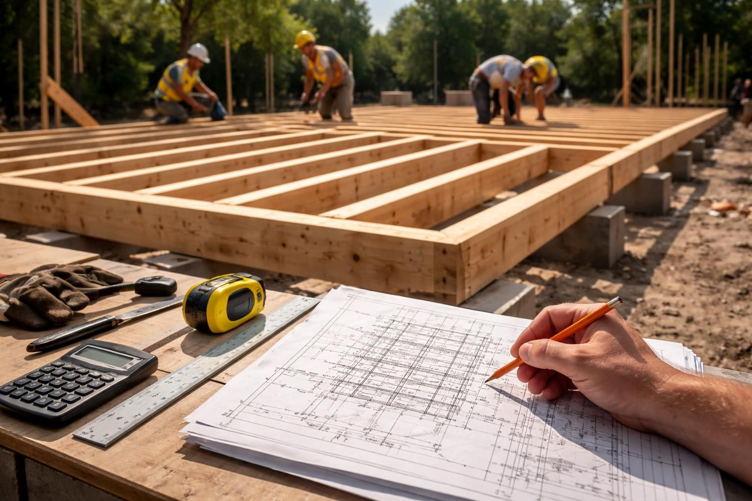 découvrez comment maîtriser le calcul du solivage en ligne pour optimiser la planification et assurer la solidité de votre construction.