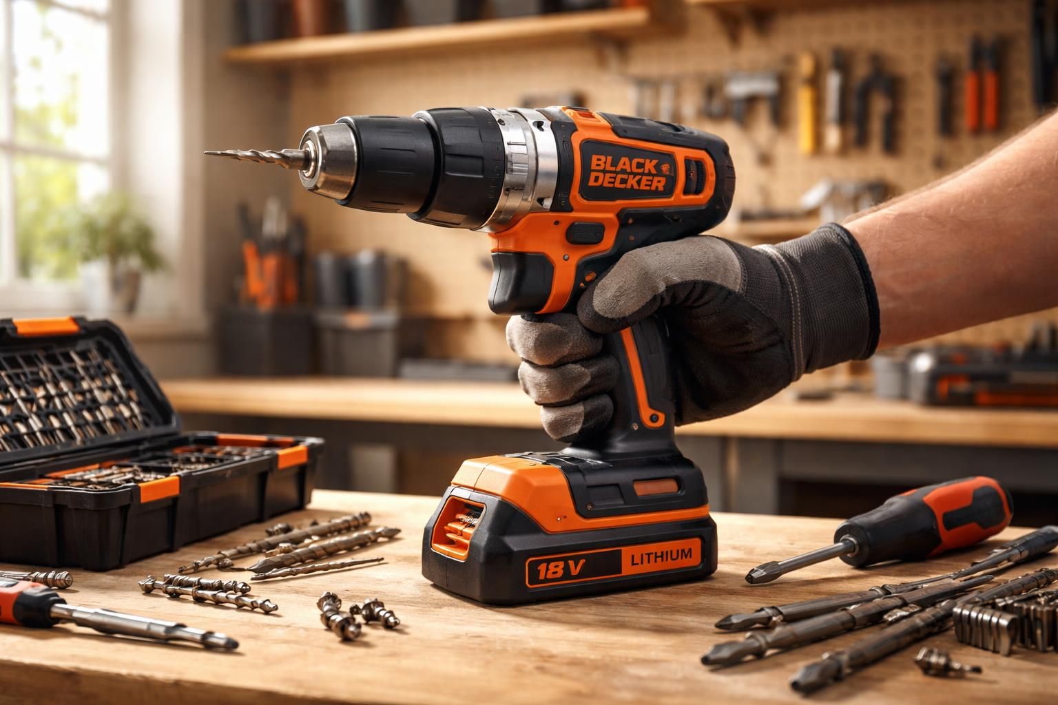 découvrez la perceuse-visseuse black & decker, l'outil polyvalent indispensable pour tous vos projets de bricolage, alliant puissance, précision et ergonomie.