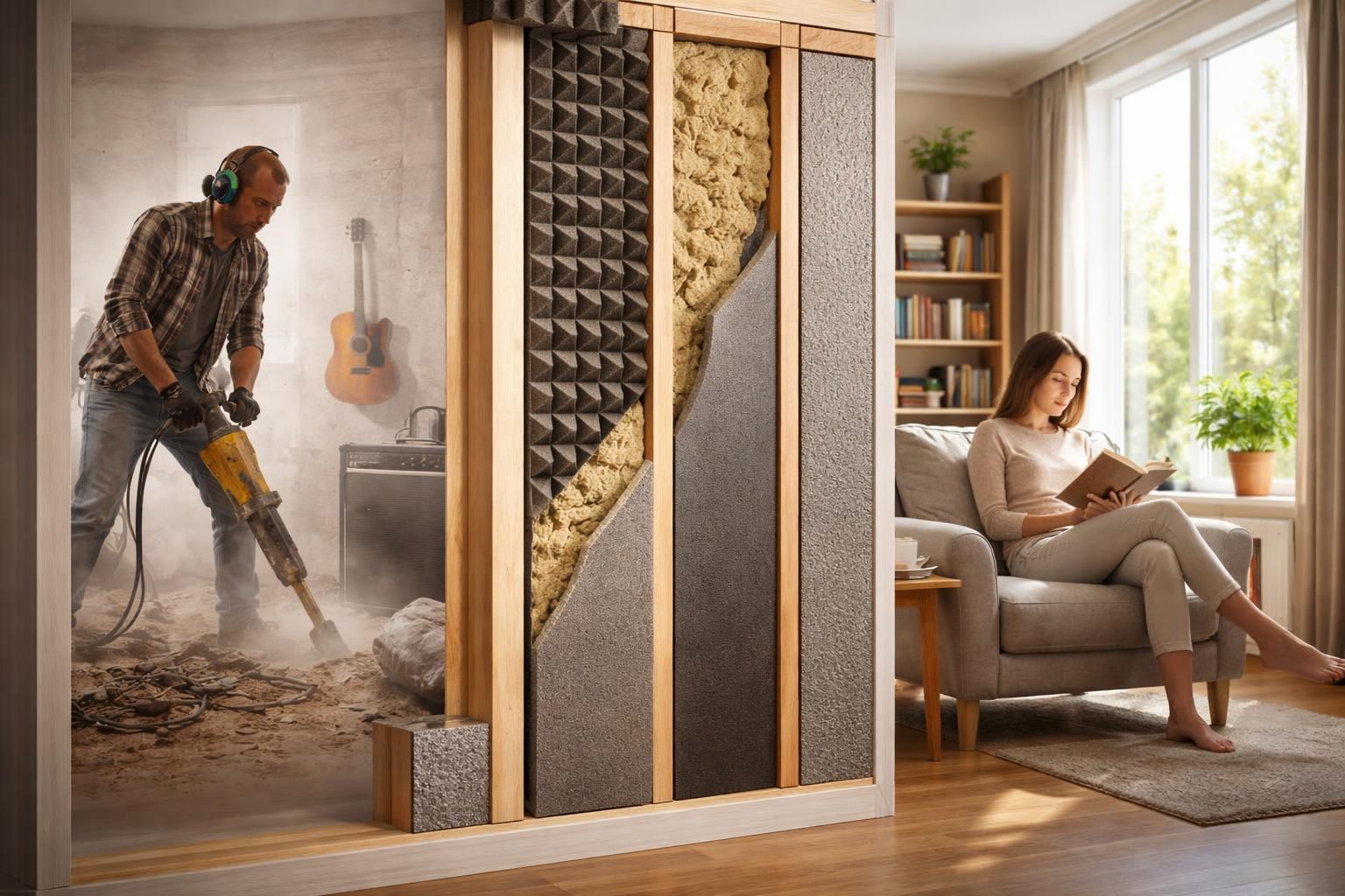 découvrez comment une cloison acoustique peut vous aider à vous isoler efficacement du bruit pour un intérieur plus calme et confortable.