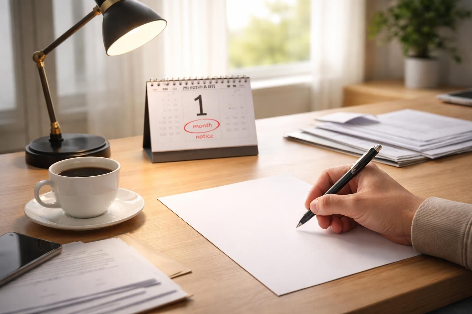 apprenez à rédiger une lettre de résiliation de bail avec un préavis d'un mois, en respectant les obligations légales pour une démarche simple et efficace.