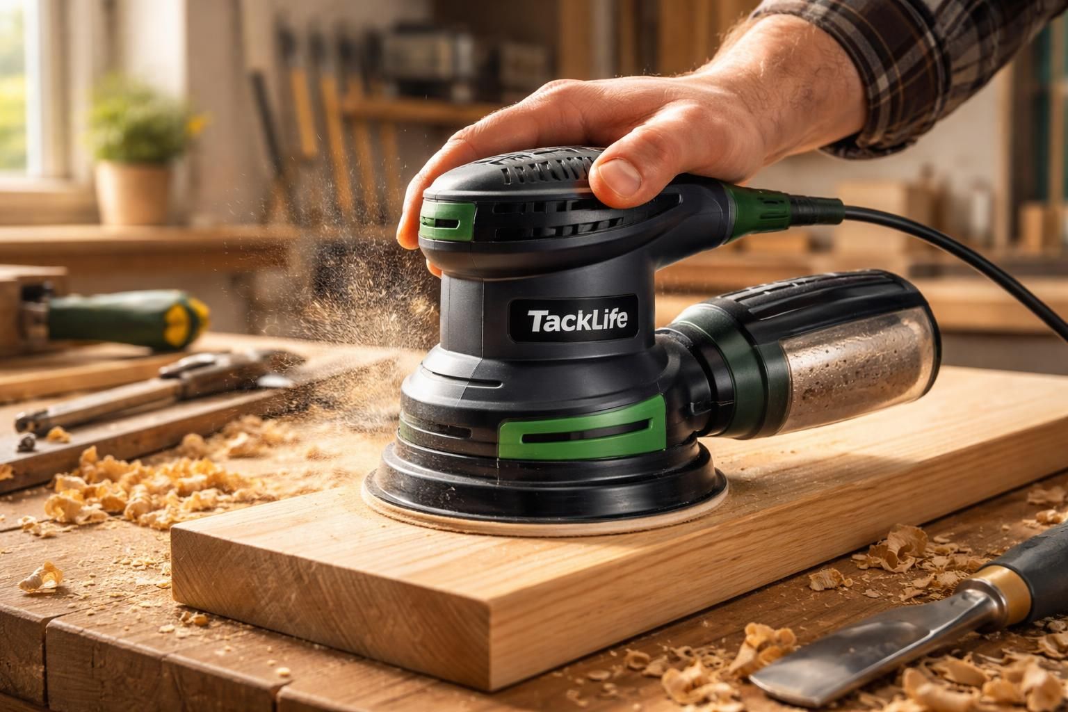 découvrez notre test complet de la ponceuse tacklife, l'outil excentrique performant et abordable qui facilite tous vos travaux de ponçage.