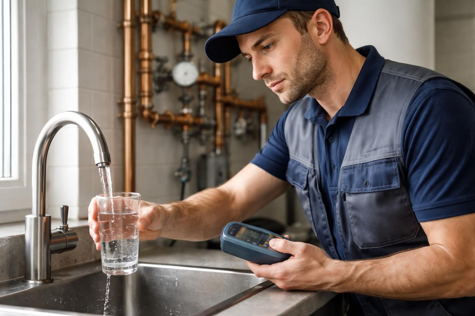 effectuez un diagnostic précis du plomb dans votre eau pour garantir la sécurité et la qualité de votre réseau d'approvisionnement en eau.