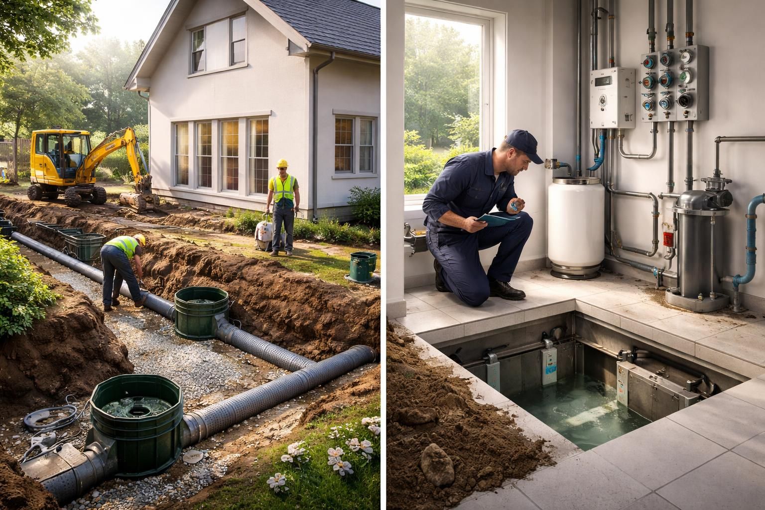 découvrez quels travaux d'assainissement sont essentiels avant la vente d'une maison pour garantir sa conformité et faciliter la transaction immobilière.