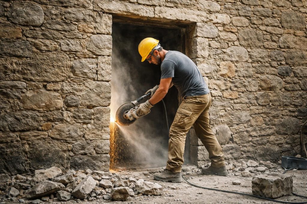découvrez les étapes essentielles pour réaliser une ouverture dans un mur en pierre en toute sécurité, les matériaux adaptés, et les conseils d'experts pour réussir votre projet de rénovation.