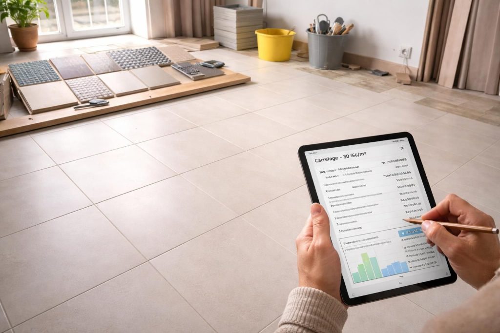 découvrez comment optimiser votre budget grâce à nos astuces pour maîtriser le prix du carrelage posé au m2 et obtenir le meilleur rapport qualité-prix.